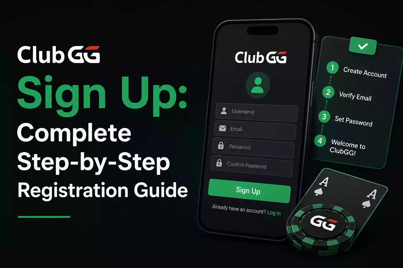 how to clubgg sign up